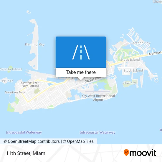 11th Street map