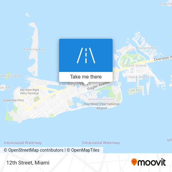 12th Street map