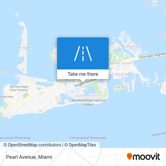 Mapa de Pearl Avenue