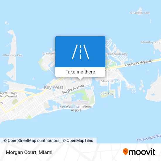 Morgan Court map