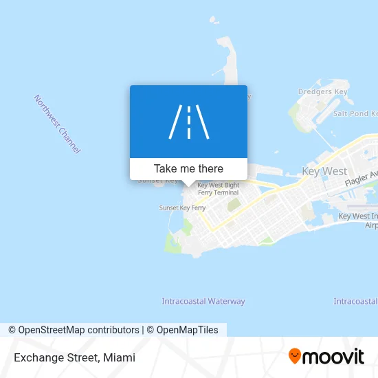 Exchange Street map