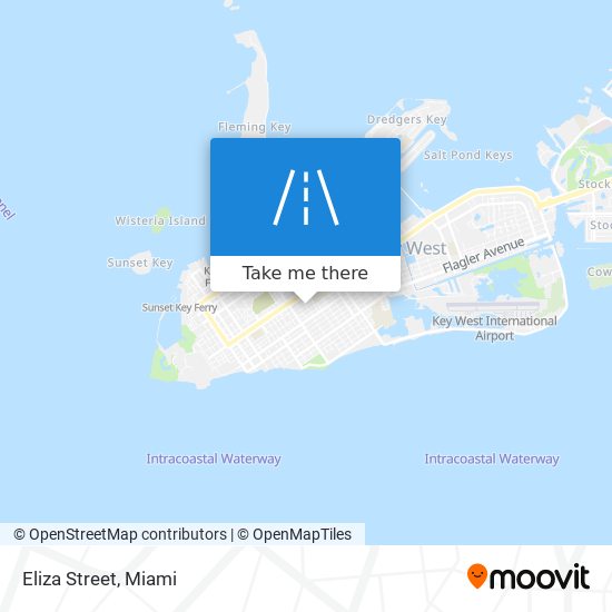 Eliza Street map