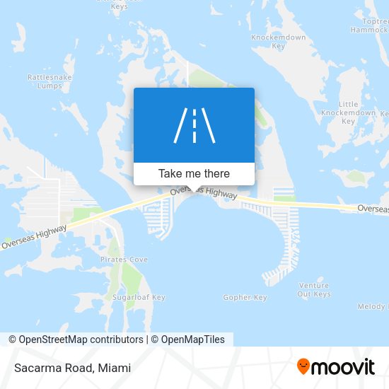 Mapa de Sacarma Road