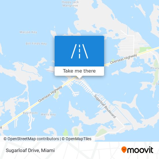 Mapa de Sugarloaf Drive