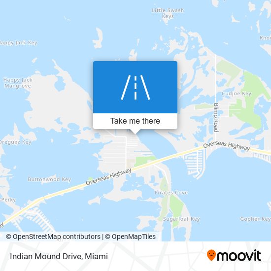 Indian Mound Drive map