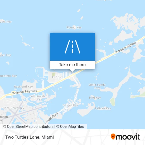 Two Turtles Lane map