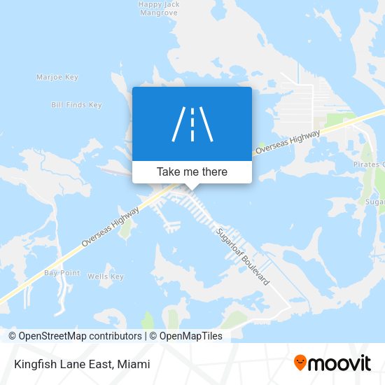 Mapa de Kingfish Lane East