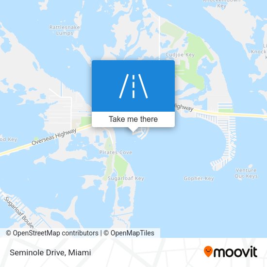 Seminole Drive map