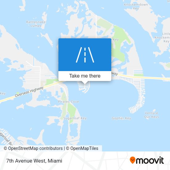 Mapa de 7th Avenue West