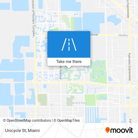 Mapa de Unicycle St