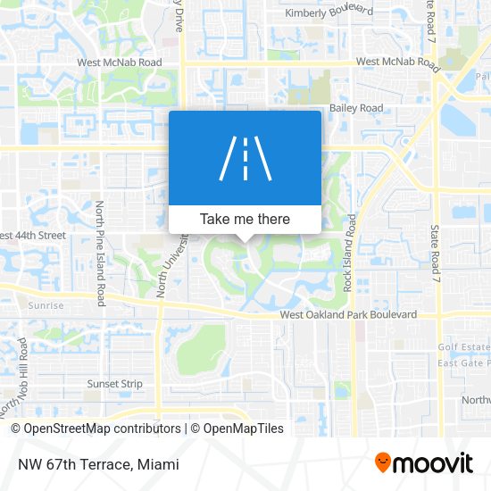 Mapa de NW 67th Terrace