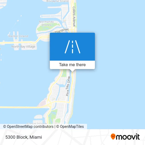 5300 Block map