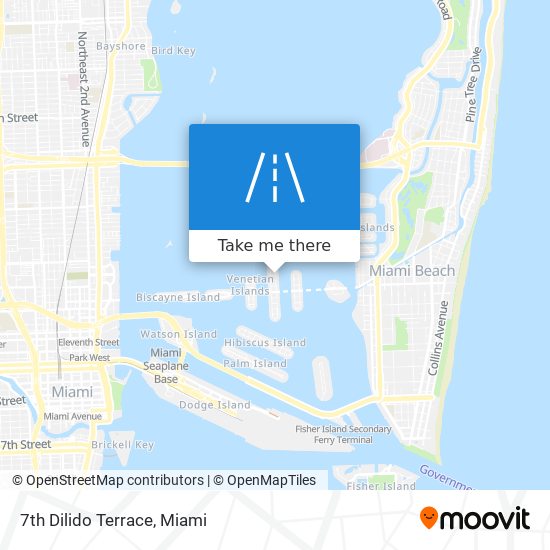 7th Dilido Terrace map