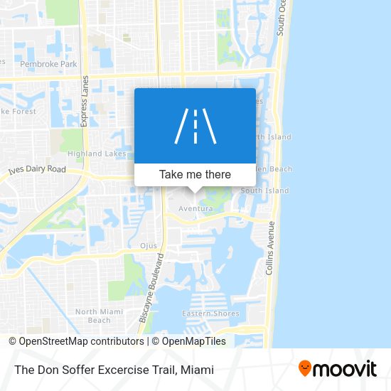 Mapa de The Don Soffer Excercise Trail