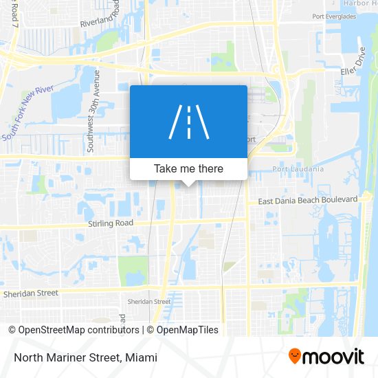 North Mariner Street map
