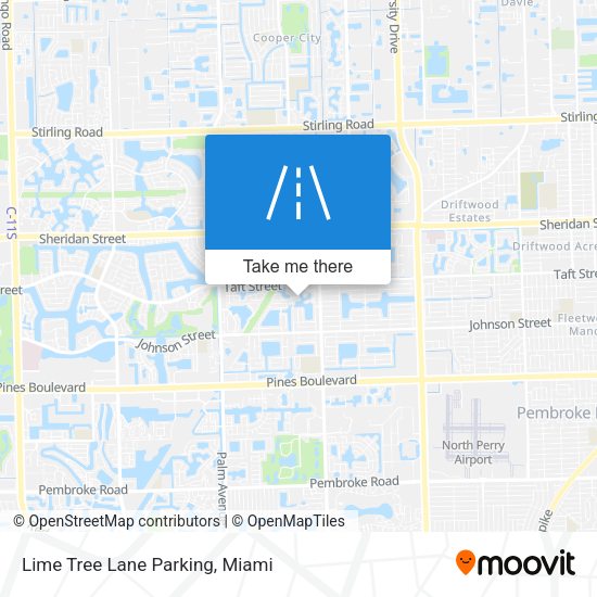 Mapa de Lime Tree Lane Parking
