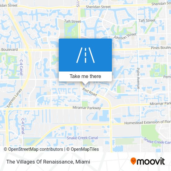 Mapa de The Villages Of Renaissance