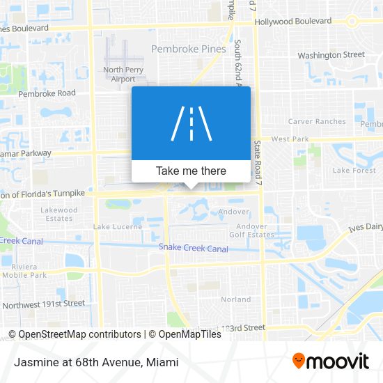 Mapa de Jasmine at 68th Avenue