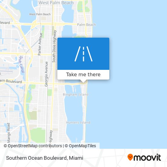 Southern Ocean Boulevard map