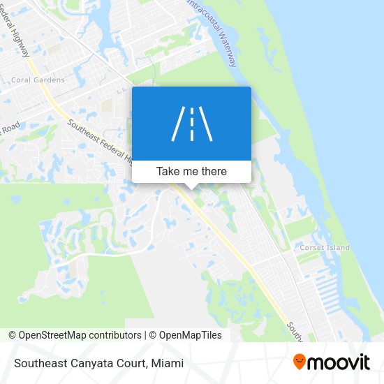 Southeast Canyata Court map