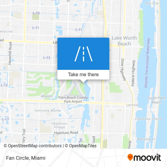 Fan Circle map