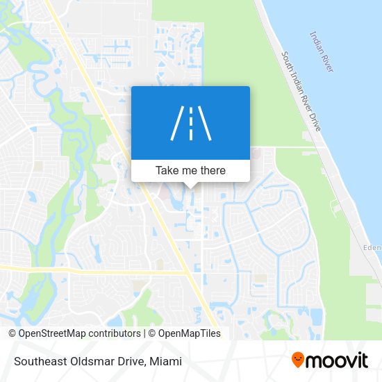 Southeast Oldsmar Drive map
