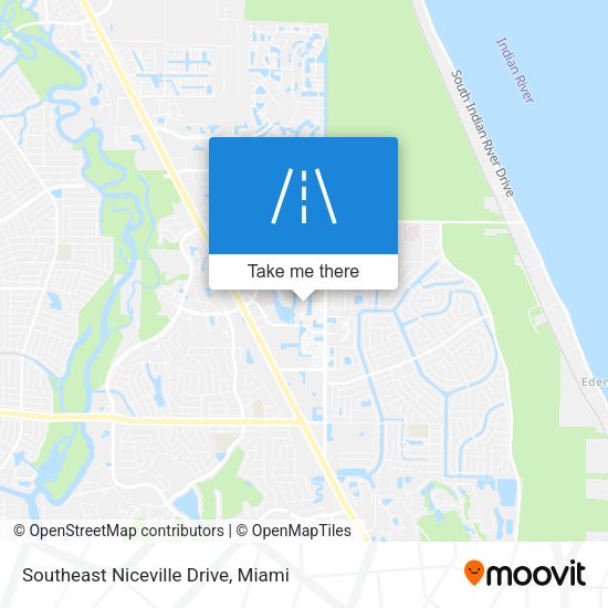 Southeast Niceville Drive map