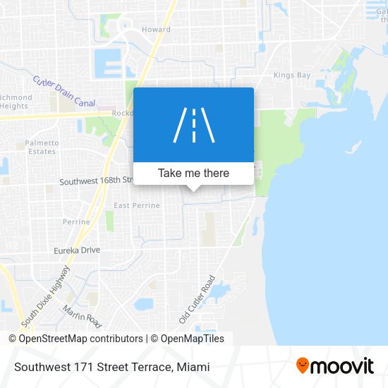 Mapa de Southwest 171 Street Terrace
