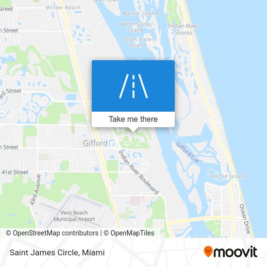 Mapa de Saint James Circle
