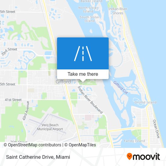 Saint Catherine Drive map