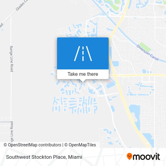 Southwest Stockton Place map