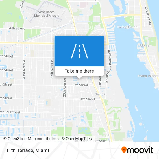 11th Terrace map