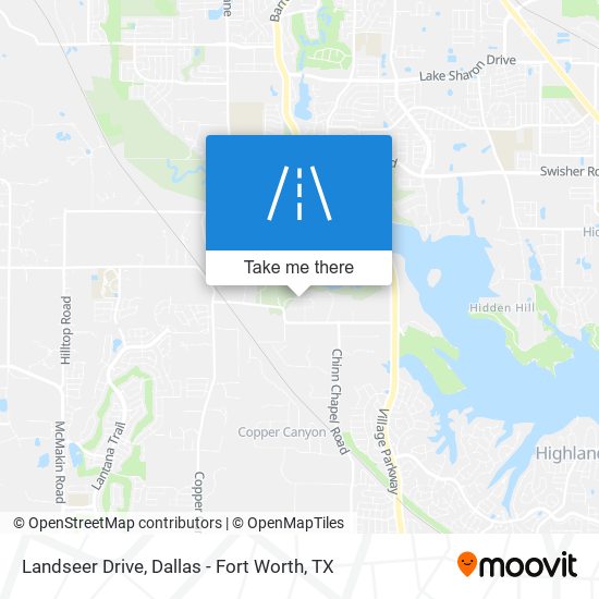 Landseer Drive map