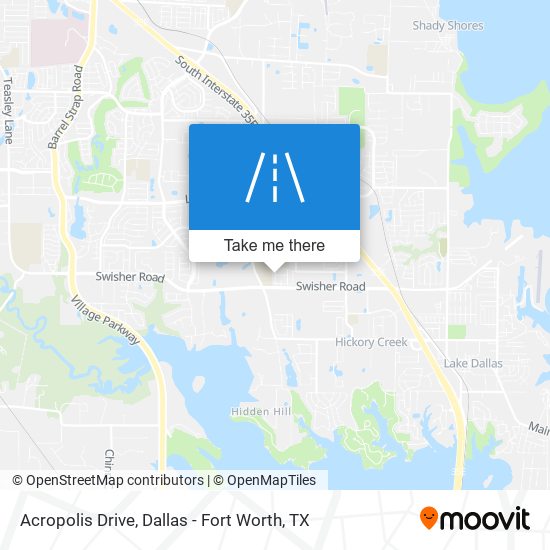 Acropolis Drive map