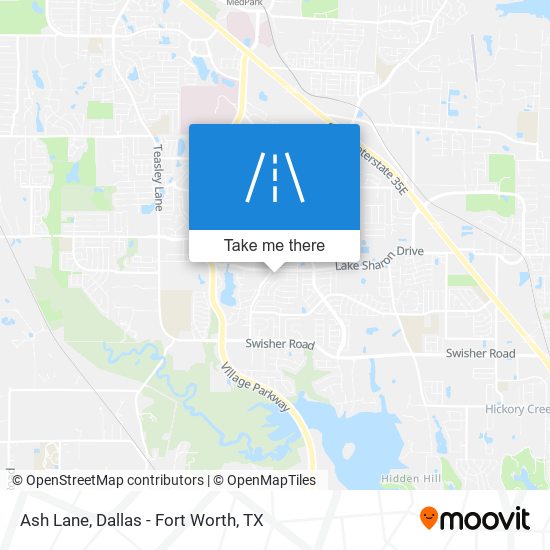 Mapa de Ash Lane