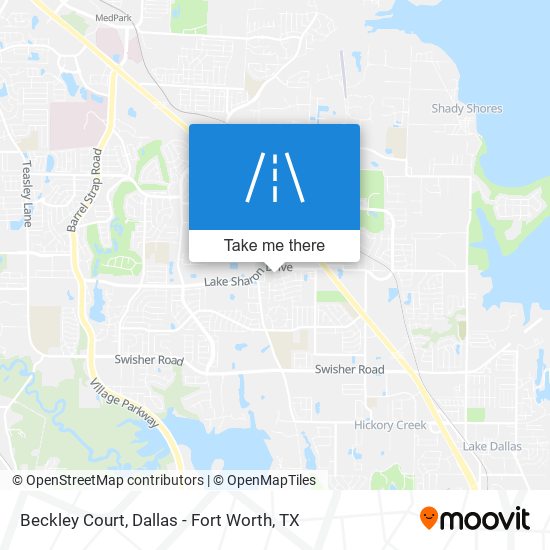 Beckley Court map