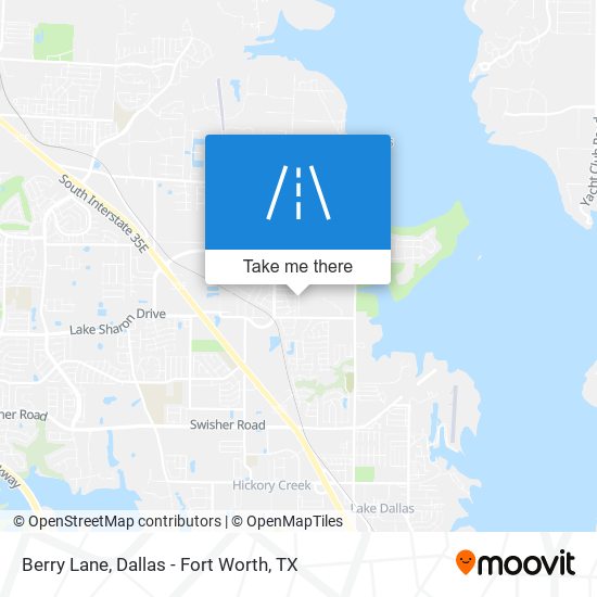 Berry Lane map
