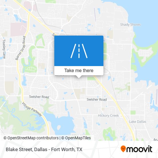 Blake Street map
