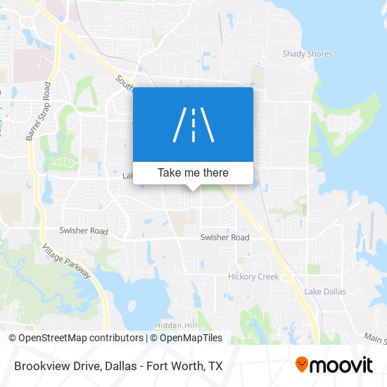 Mapa de Brookview Drive