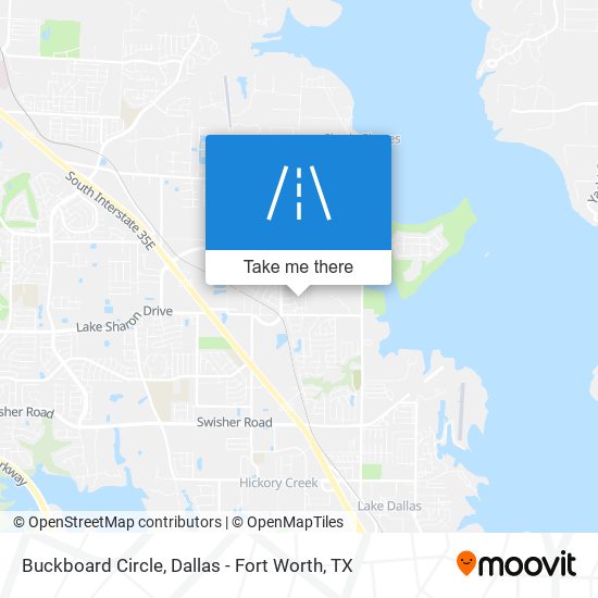 Mapa de Buckboard Circle