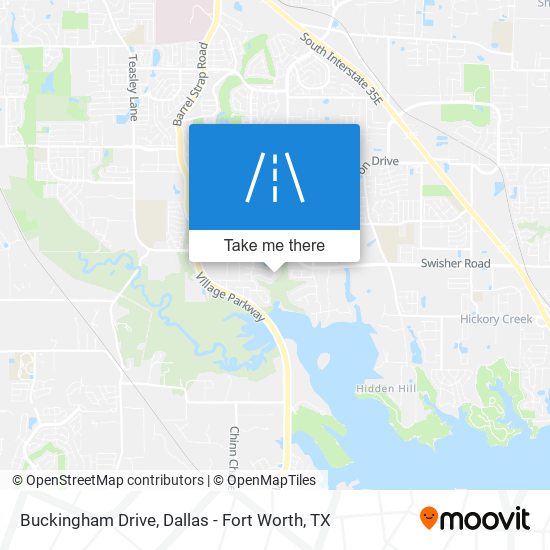 Mapa de Buckingham Drive