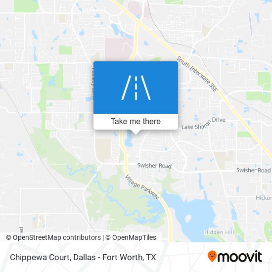 Mapa de Chippewa Court