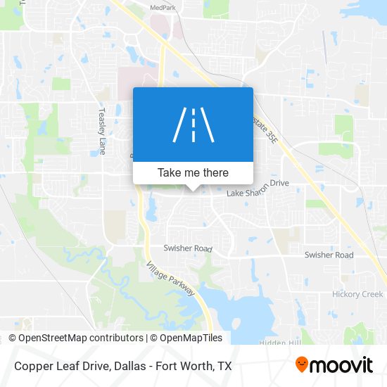 Mapa de Copper Leaf Drive
