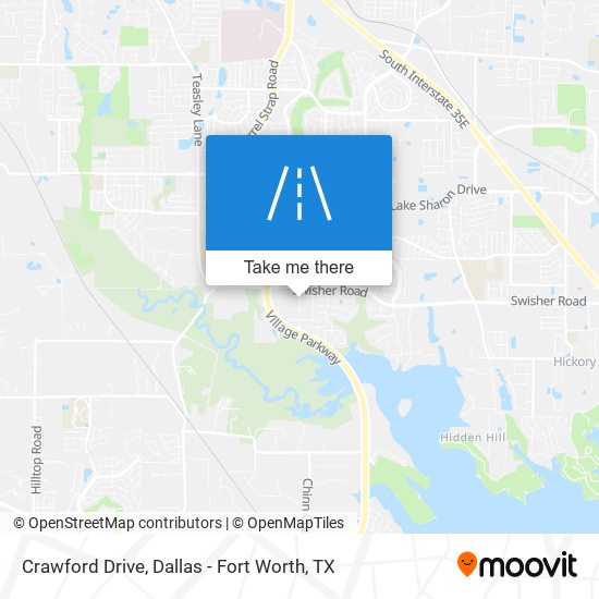 Crawford Drive map