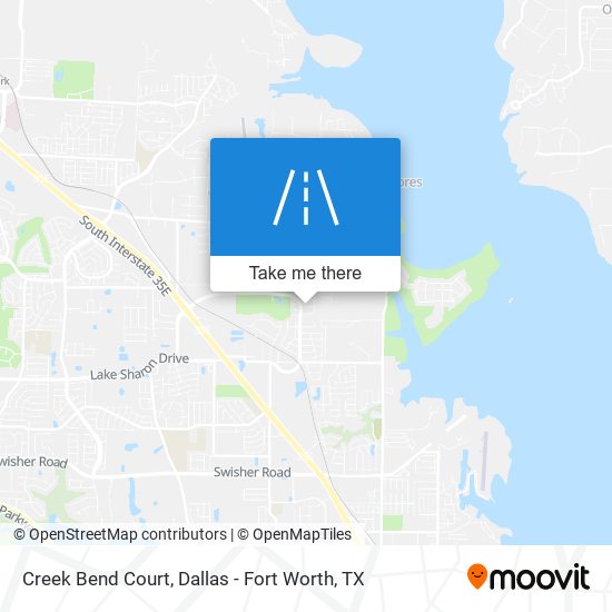 Creek Bend Court map