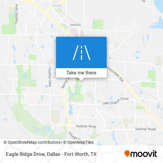 Eagle Ridge Drive map