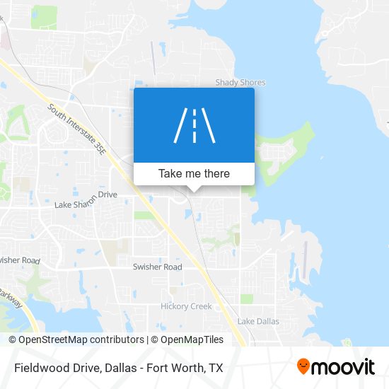 Fieldwood Drive map