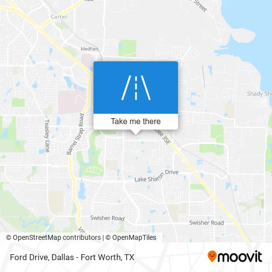 Ford Drive map