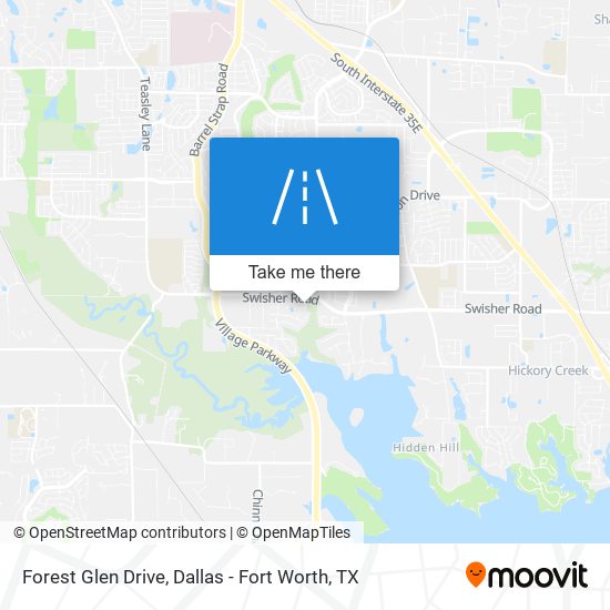 Forest Glen Drive map