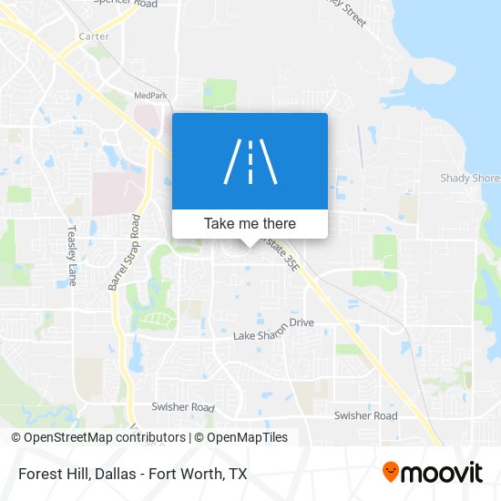 Mapa de Forest Hill